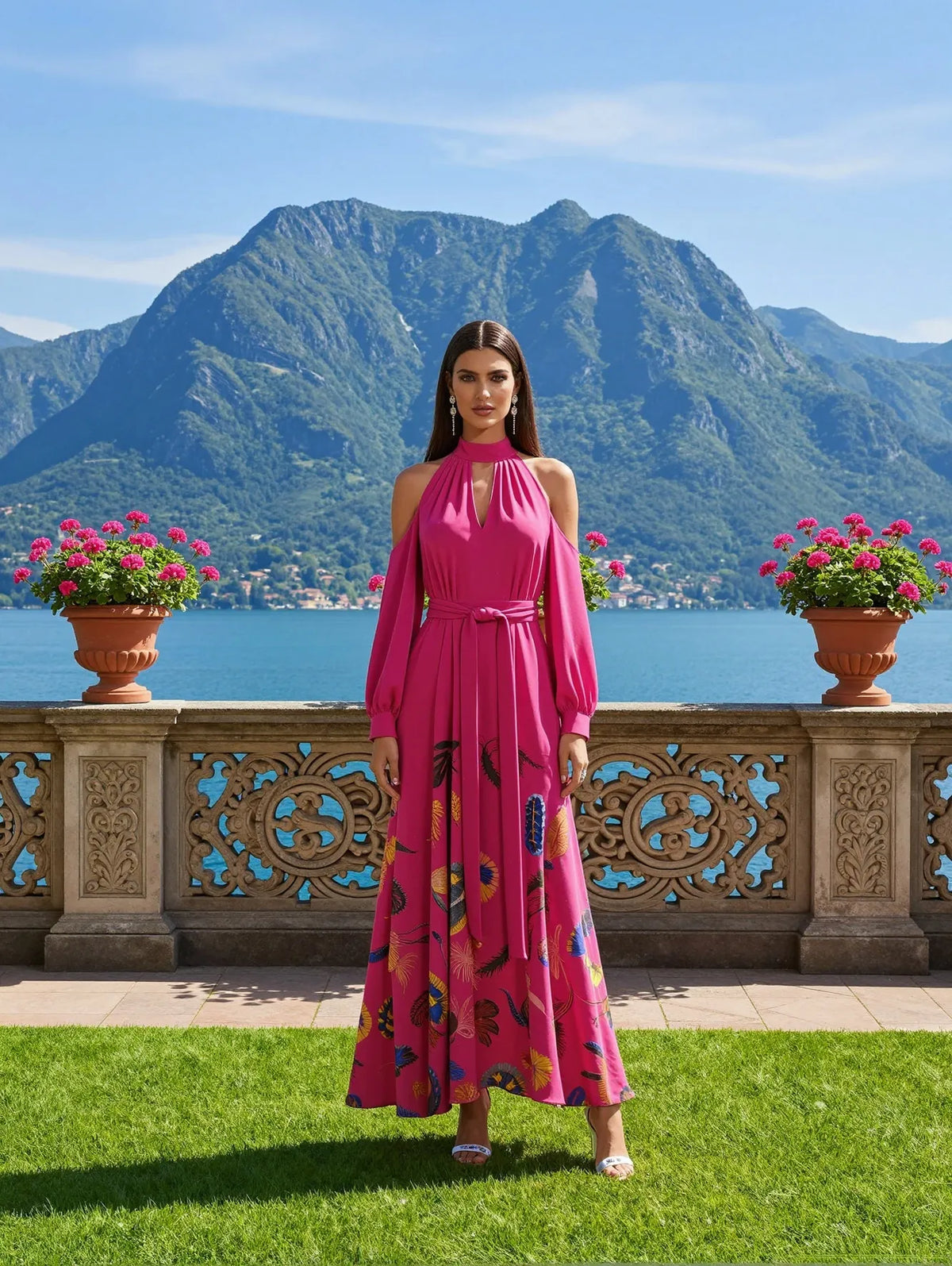 Royal Nymphaea Dress