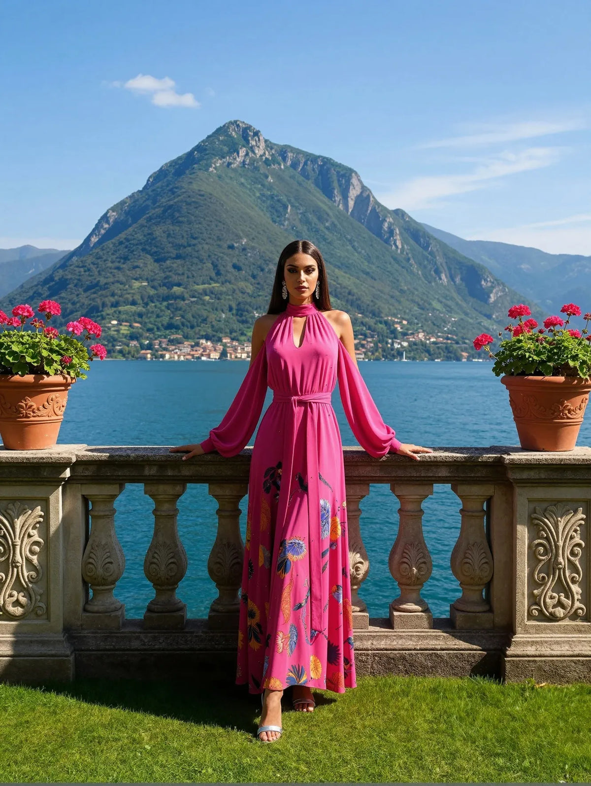 Royal Nymphaea Dress