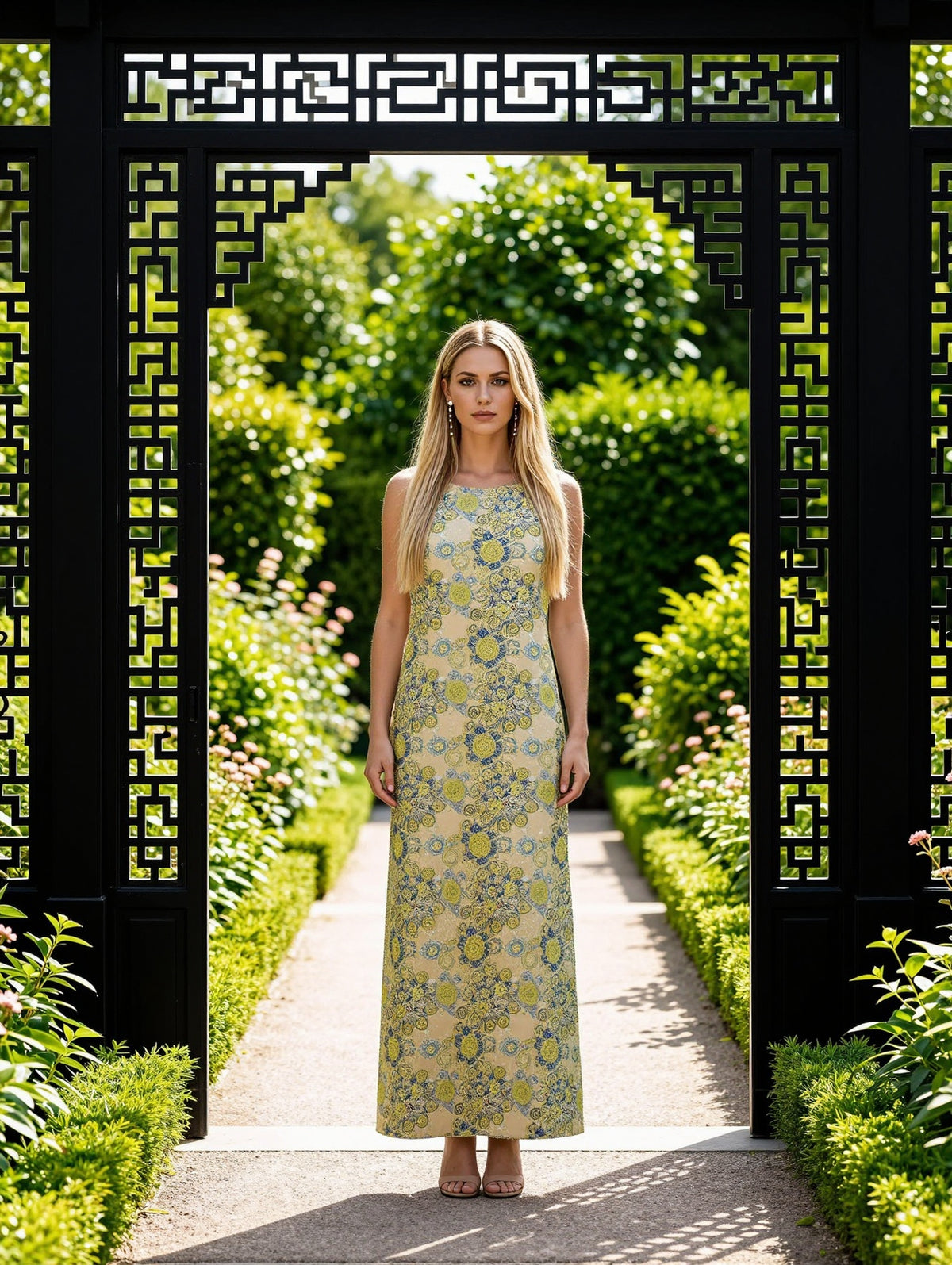 Long Chic Botanica dress