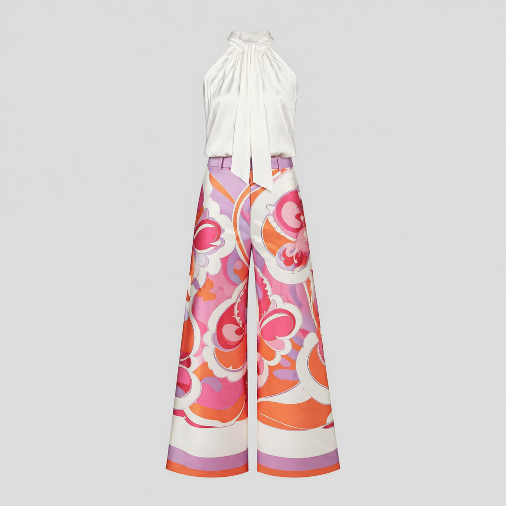 Orchid Print Suit