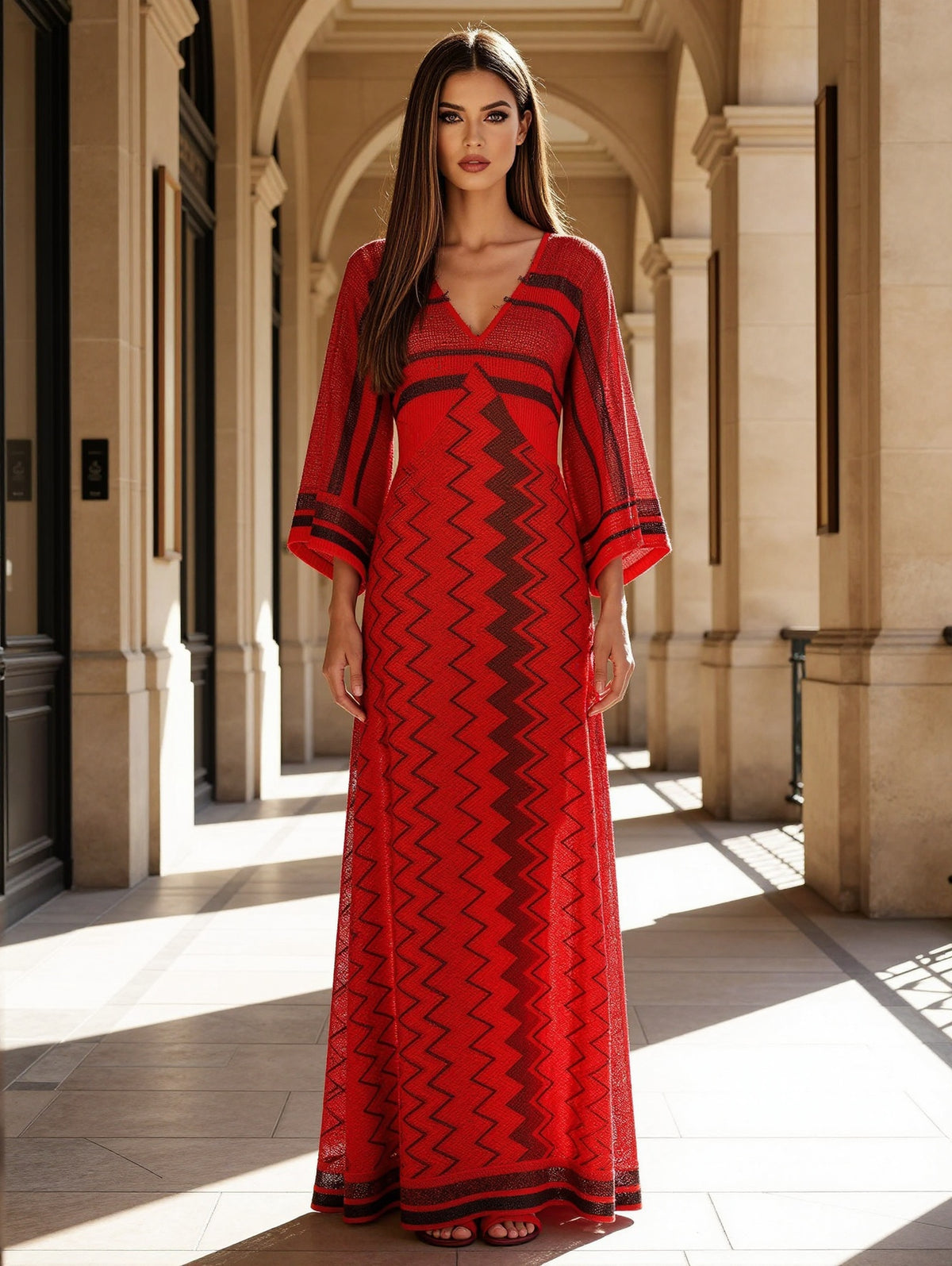 Red Zig-Zag