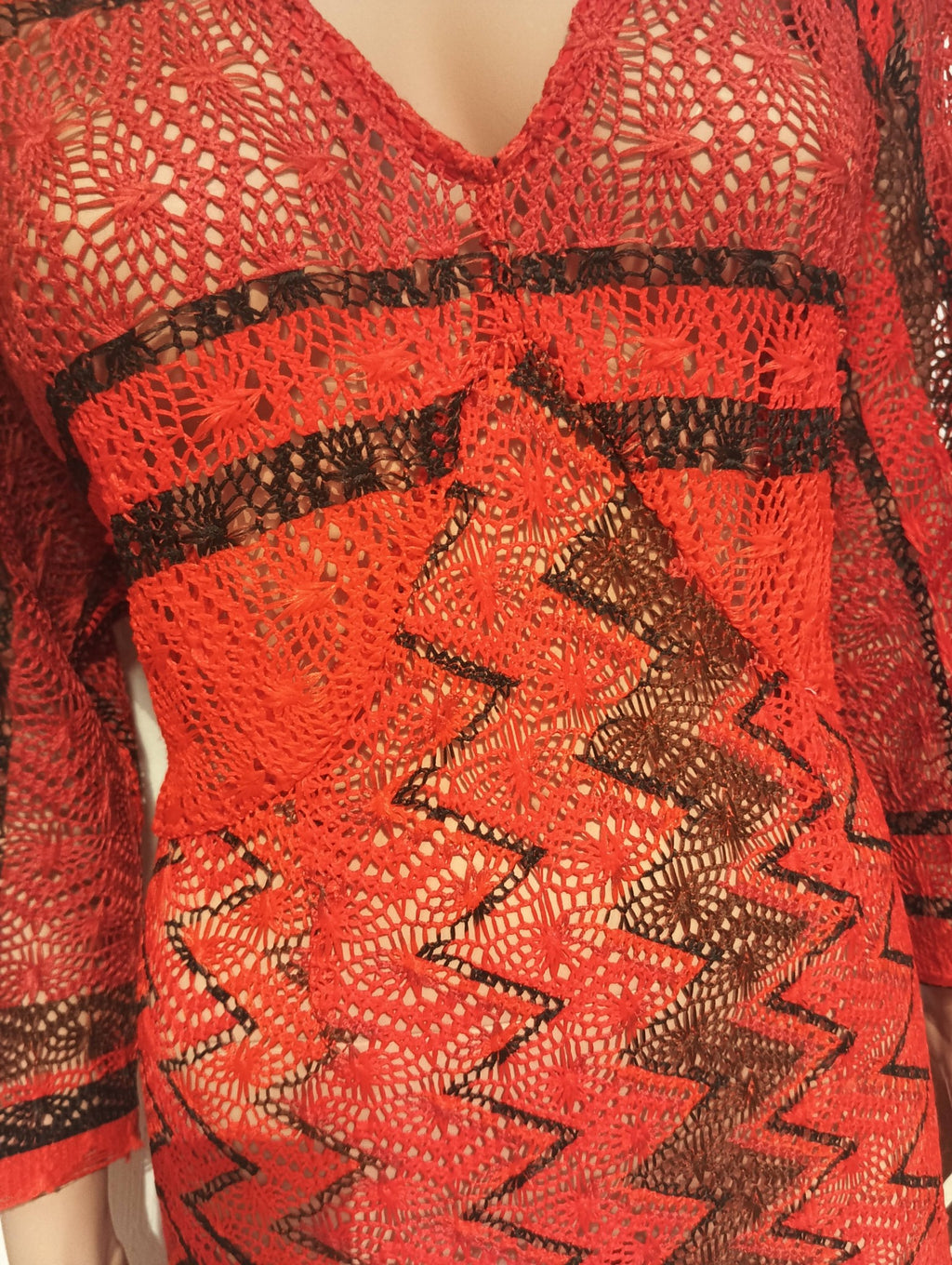 Red Zig-Zag